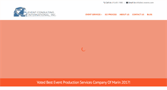 Desktop Screenshot of eci-events.com